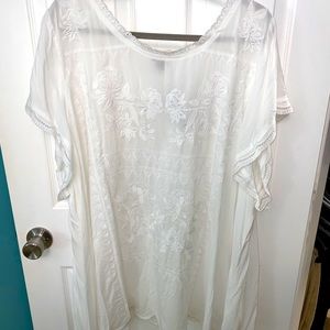 Torrid white blouse